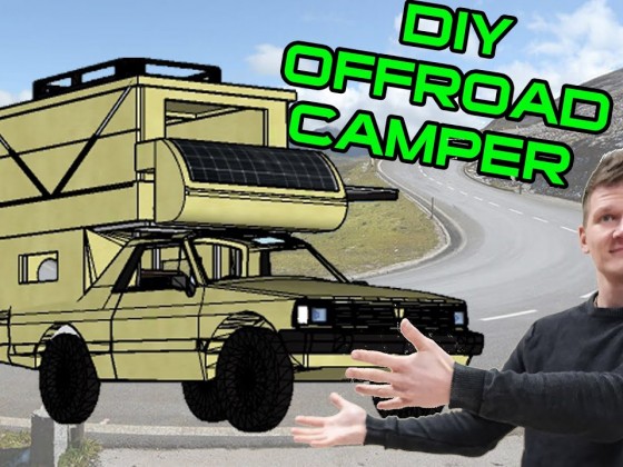 Pickup Camper selber bauen - Planung unserer DIY Wohnkabine